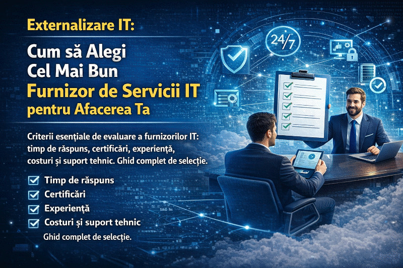 Cum să Alegi Cel Mai Bun Furnizor de Servicii IT pentru Afacerea Ta